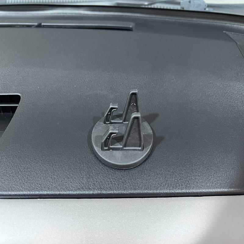 Soporte de teléfono móvil del coche estera antideslizante multifuncional soporte de navegación del coche marco tablero de instrumentos del coche señal de estacionamiento temporal