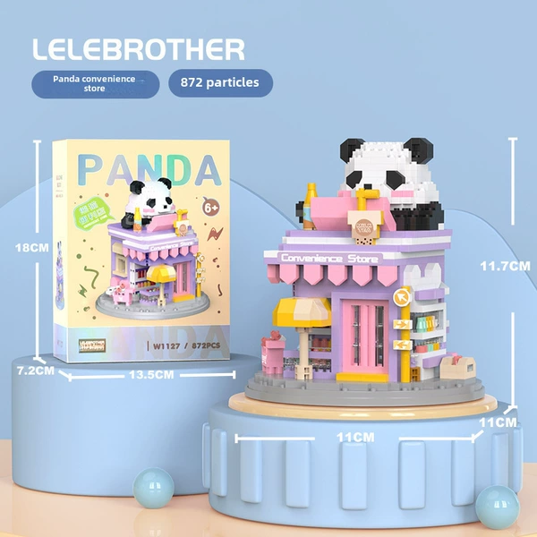W1127: Panda Convenience Store 872PCS