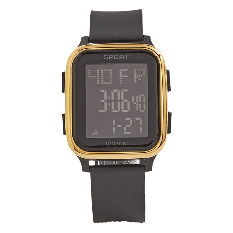Comercio exterior transfronterizo reloj electrónico reloj de hombre silicona estudiante deportes impermeable reloj de hombre LED reloj electrónico al por mayor