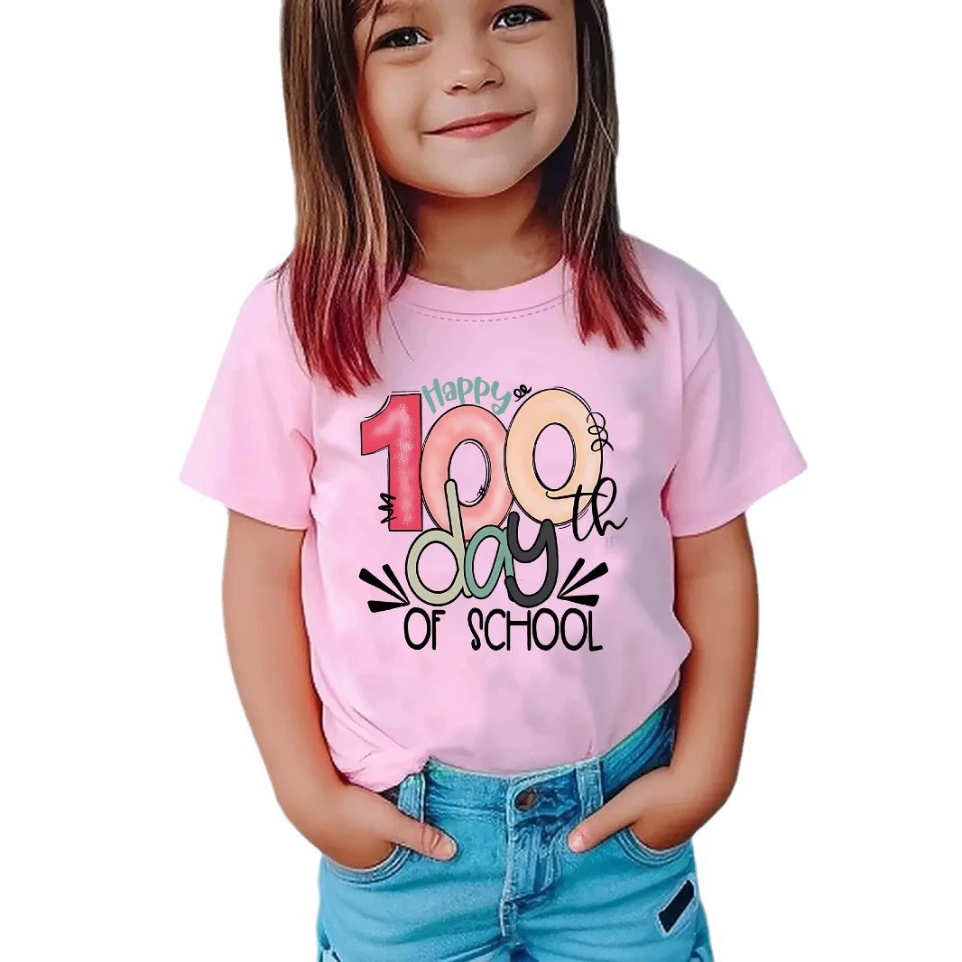 Брендовая модная футболка с коротким рукавом, летняя одежда, 1–8 лет
