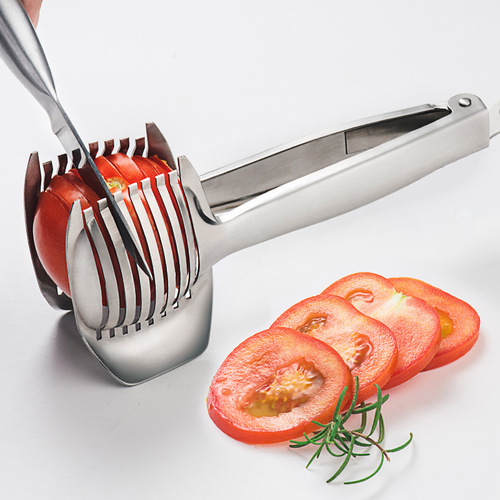 Lemon cutting artifact 304 stainless steel lemon slicer tomato egg slicer fruit cutting tool