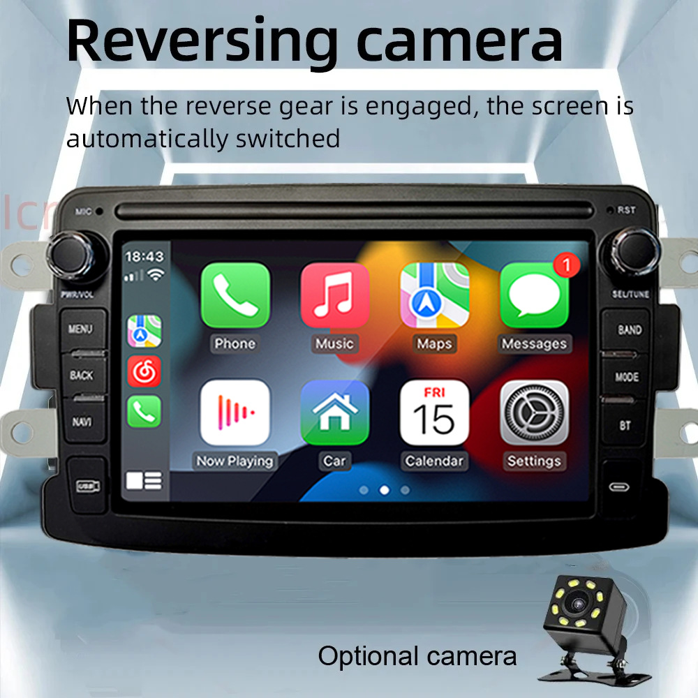 Suitable for Renault Dacia Car Navigation System Android High-Definition Reversing Image Player Carplay