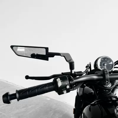 Motorcycle rearview mirror Mirror Fixed Wing