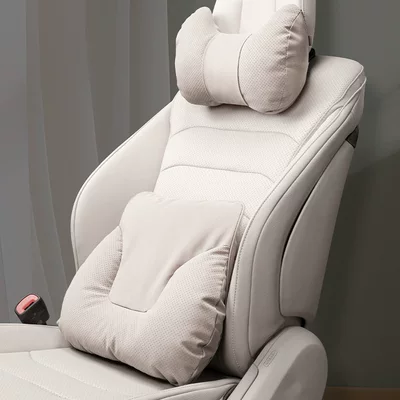 Headrest — Pillow, Lumbar Support, Neck Pillow - off-white-headrest-lumbar-support-set-recommended-value-combination