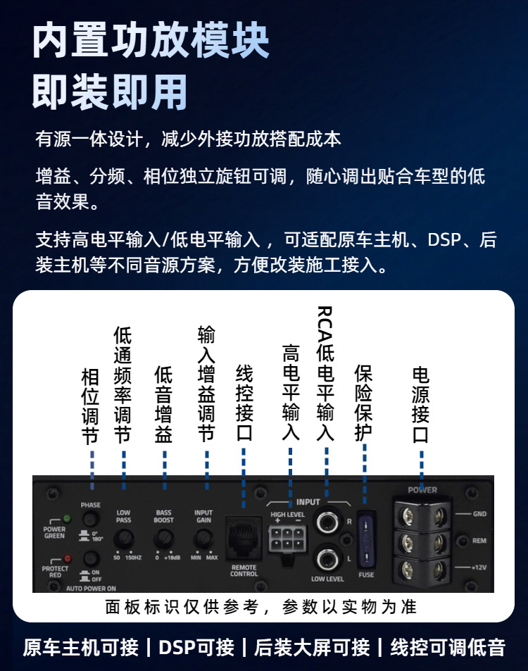 Factory Wholesale Car Audio Subwoofer Upgrade Modification Suitable for 6*9inch Small Steel Cannon Car Seat Ultra-Thin Cannon