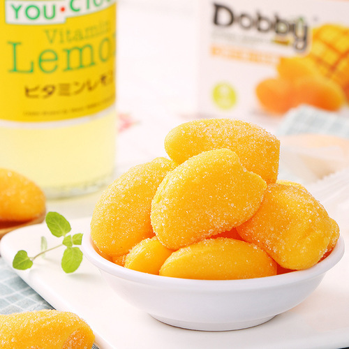 Supermarket Bestseller Dobby Soft Candy Fruity Flavor Candy Congratulations Candy Leisure Snacks Rubber Candy Wholesale 110g