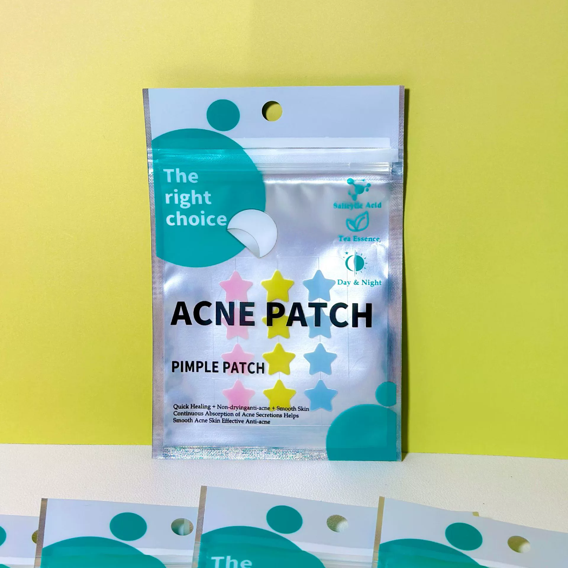 П patches от акне, основа от черных пятен, (посредничество через границу), 3 цвета