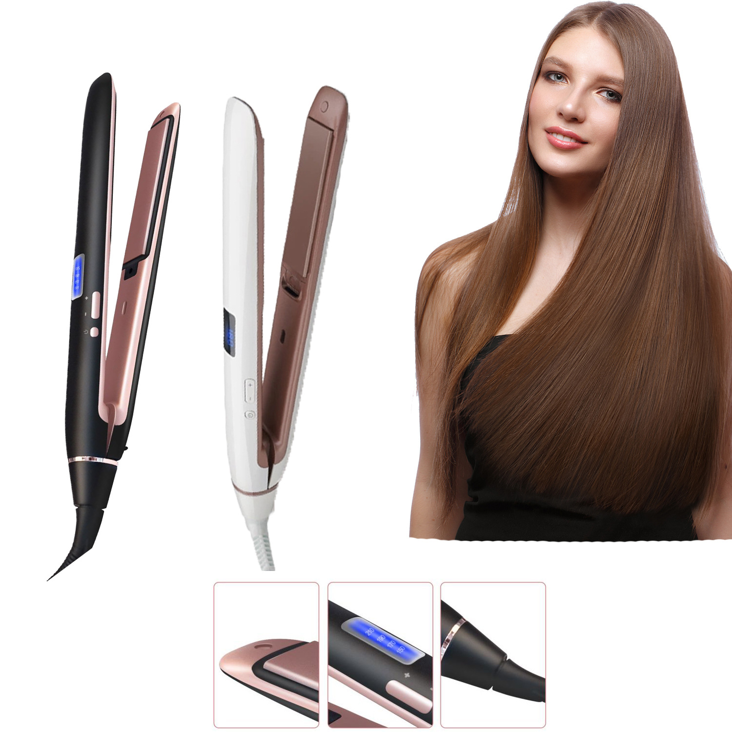 Hair Straightener and Curler Image 3