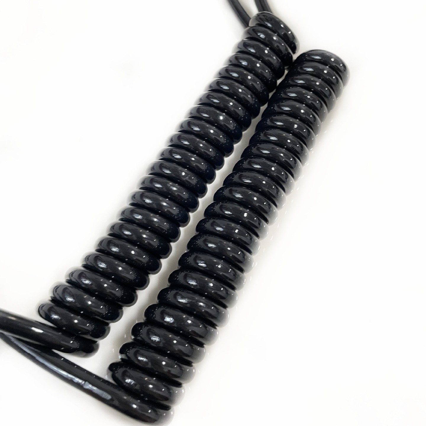 PU弹簧线 PVC螺旋线 电吹风用线 弹弓线 充电柱 弹簧线 多种规格