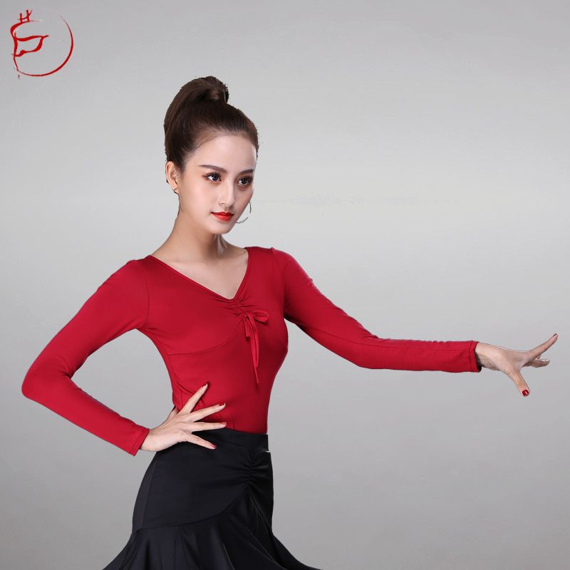 Vesta de baile latino, falda de busto para mujeres, nueva chaqueta de baile, práctica de danza profesional, fábrica de servicios comerciales