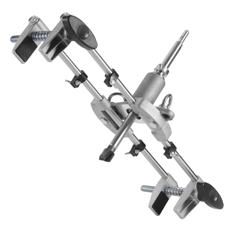 Puerta de madera maciza agujero abridor máquina ranuradora carpintería Instalación rápida Herramienta de bloqueo puerta interior agujero artefacto transfronterizo