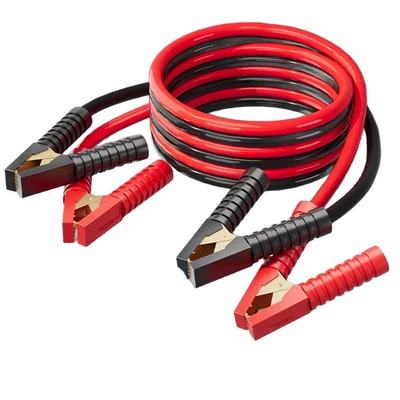 cables, pure copper, thickened for better Car on the line of fire