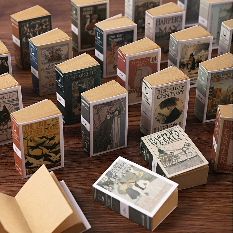 Блокнот-розыск Matchbox-стиля в формате кармана, крафт-бумага, размер 35×56×15 мм, 120 листов, портативный мини