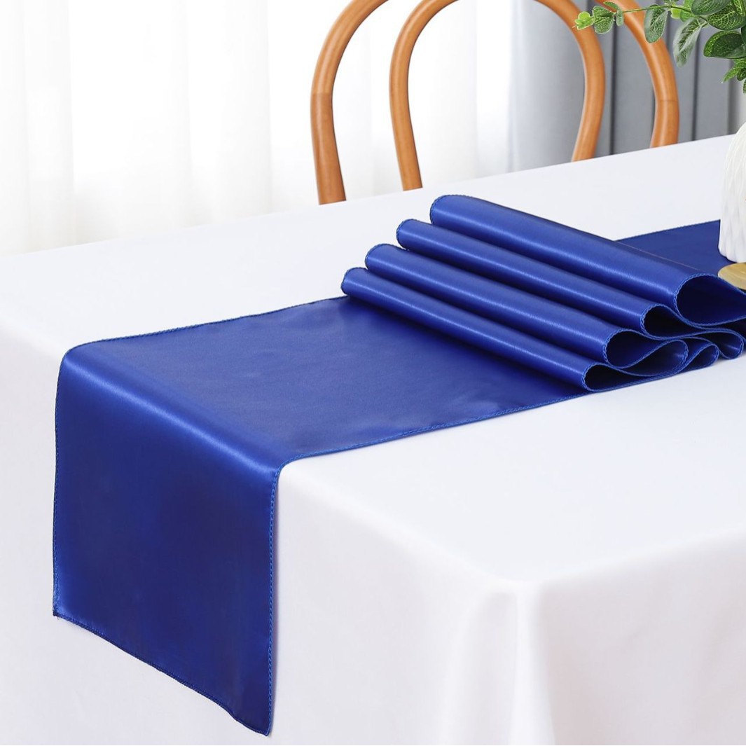 Banderas de mesa de satén de seda al por mayor