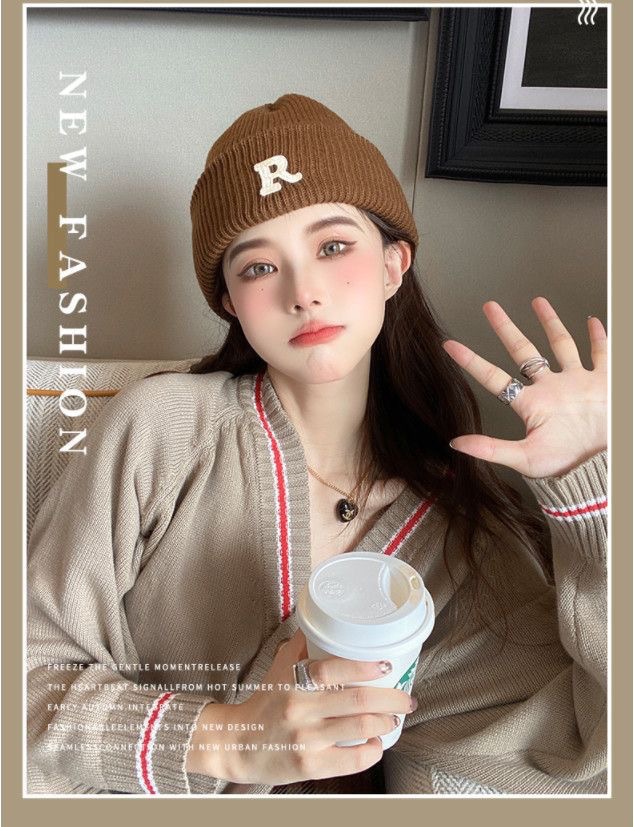 Knitted Beanie Hat For Women And Men Warm Winter Accessory_voghion.com
