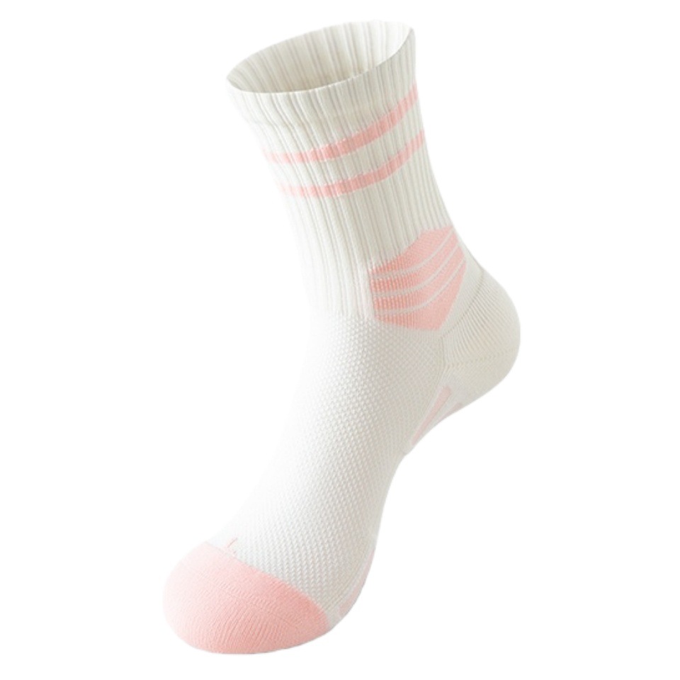 Women's Professional Running Socks Odor Resistant Non-Slip Sweat Wicking For Marathon Badminton Tennis Spring Summer Sports Accessories_voghion.com