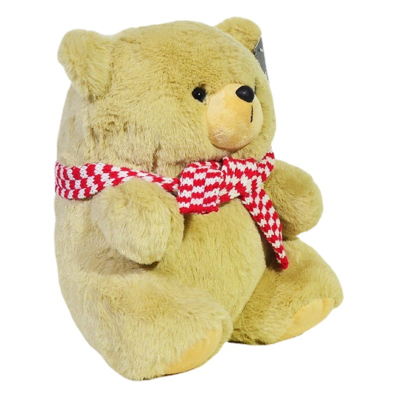 Wu Lula Fat Dun Bear Doll Lindo Animal Peluche Dun Dun Bear Ragdoll Muñeca de terciopelo corto Almohada Transfronteriza