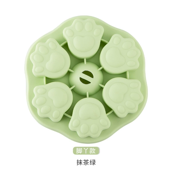 Light green cat claw cake mold