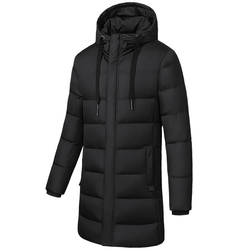 Herrenbekleidung Neue Winter dicke lange Heizmanteljacke Heizjacke Aufladen USB elektrische Heizkleidung warme Baumwolljacke_voghion.com