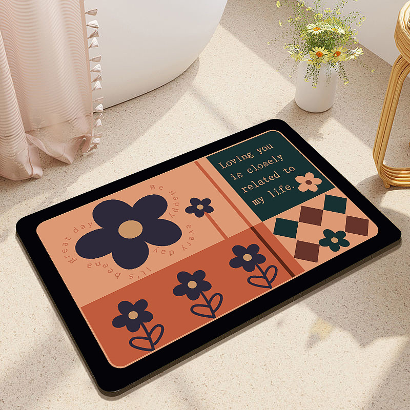 꽃이 만발한 작은 꽃-오렌지