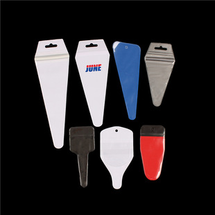 Transparent pvc scissors protective cover soft plastic waterproof self-sealing bag hardware tools PVC packaging bag customization