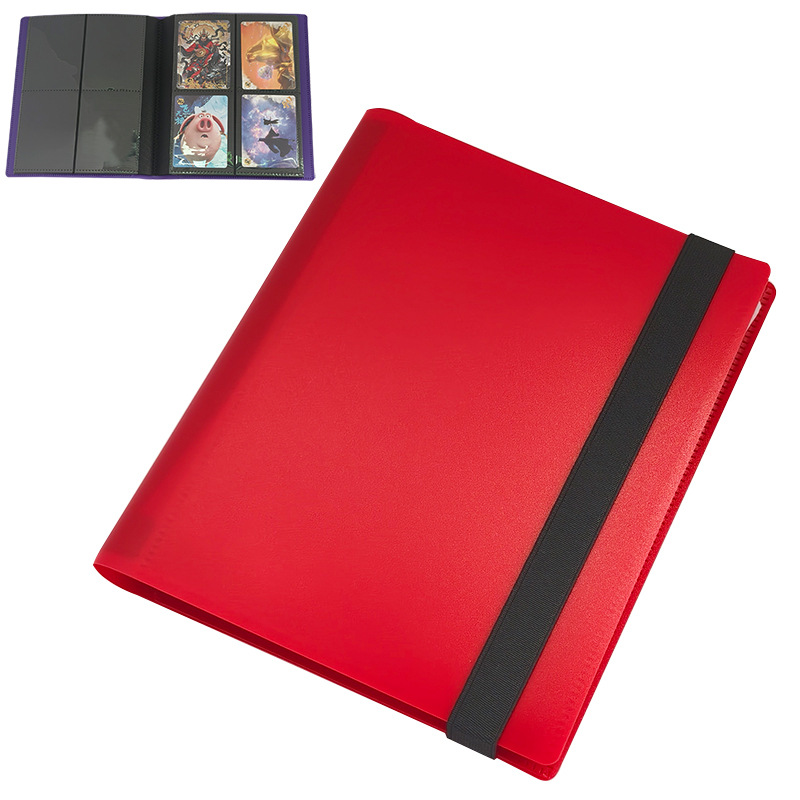 Libro de cartas de gran capacidad de nueve cuadrículas Libro de colección de cartas Ultraman Game King PTCG Star Card Book 360 Card Spot