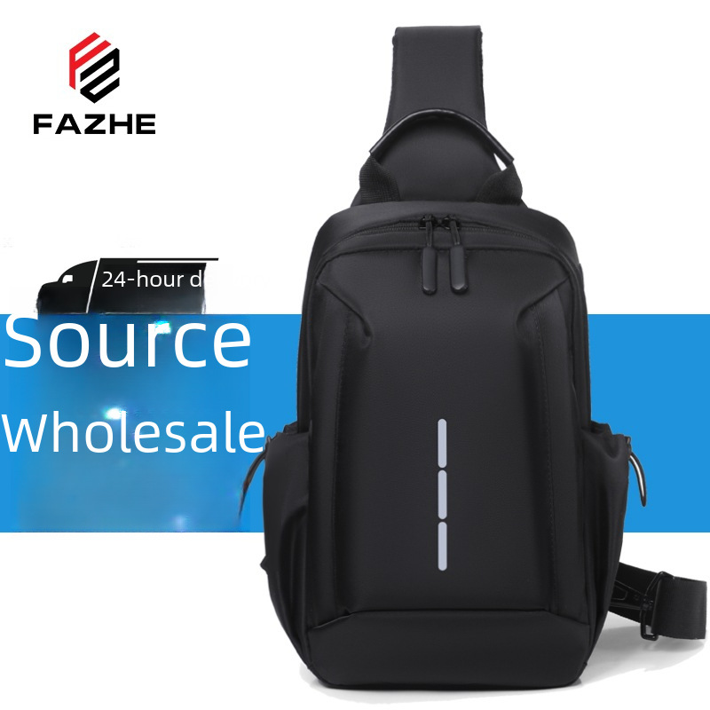 New Chest Bag Men's High-End Crossbody Bag Shoulder Bag Chest Sports Small Bag Waterproof Men's Bag Crossbody Bag Customization