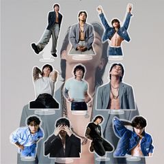 Jung kook田柾國 solo專輯新款亞克力雙面立牌桌面擺件明星周邊