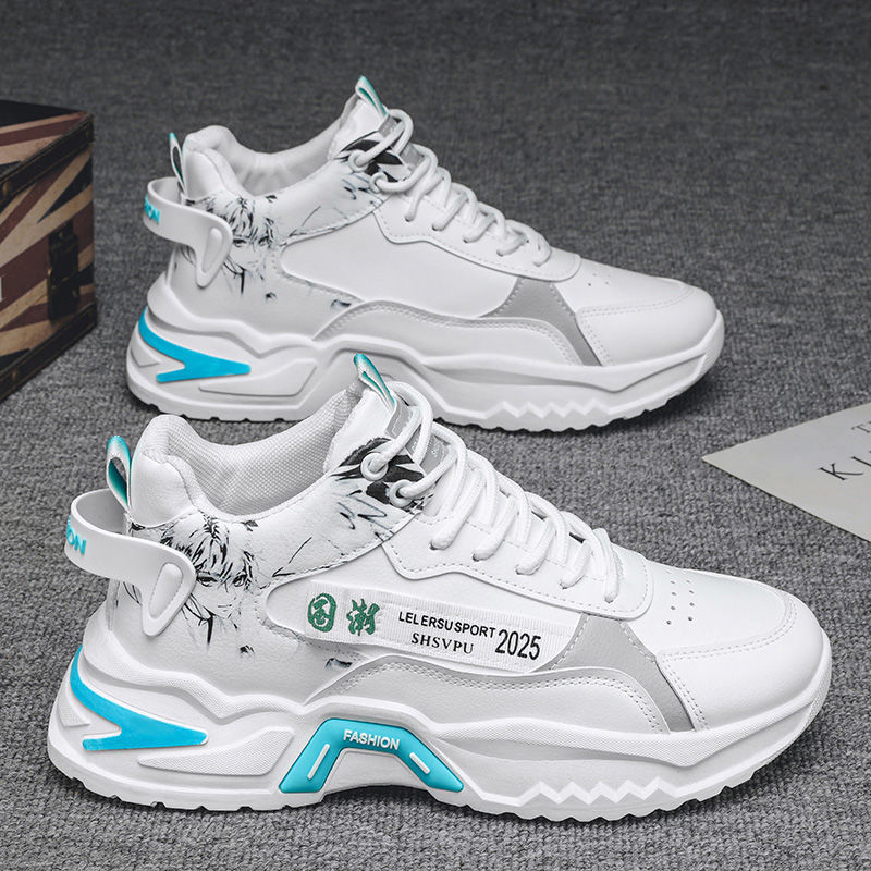 Pitian zapatos de hombre otoño y invierno 2023 nuevos zapatos de alta altura zapatos deportivos casuales para hombres zapatos de carrera de moda para hombres