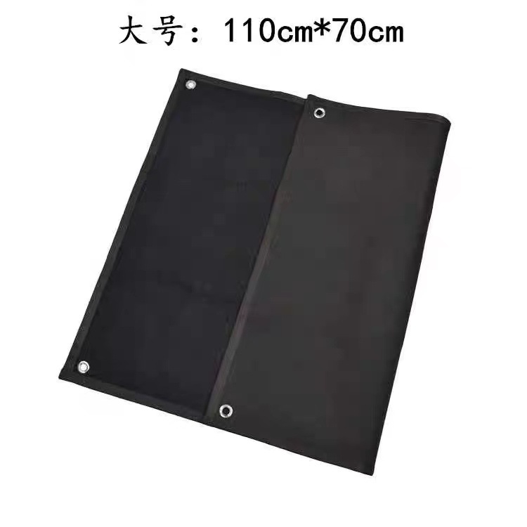 Tablero de exhibición de almacenamiento de velcro de Venta caliente transfronteriza parche táctico brazalete acabado de tela tablero de almacenamiento de Velcro montado en la pared