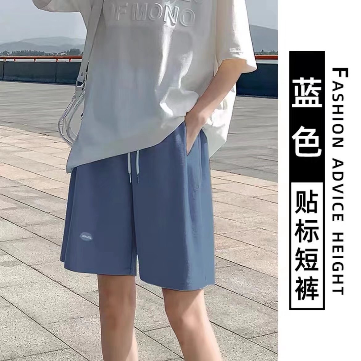 파란색