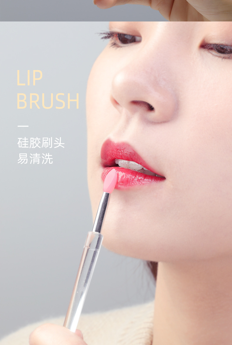 硅胶唇刷带盖唇膜刷undefined