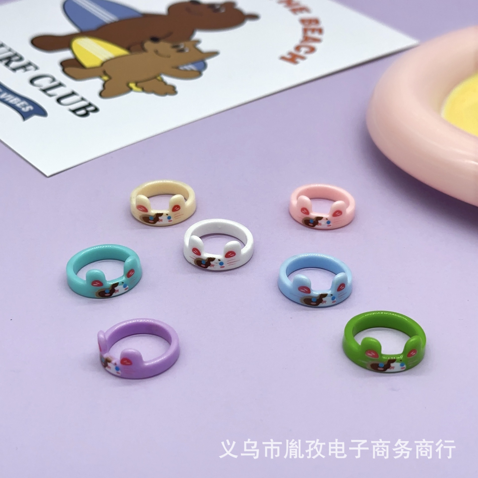 Nuevo anillo de muñecas, anillo de gato, anillo de personalidad encantador con un diseño único de nicho