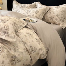 工厂直供A类全棉磨毛纯棉印花四件套新疆长绒棉床上四件套被套