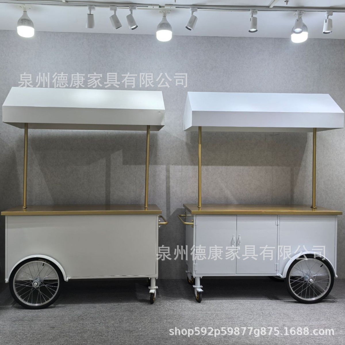 Puesto, carrito, carroza, carrito comedor manual al aire libre, supermercado, centro comercial, exhibición de eventos, carrito, mercado nocturno, carrito de bocadillos móvil