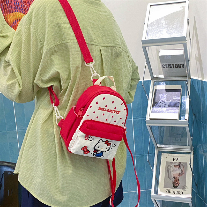 Japanese-Style Niche Design Cute Crayon Shin-Chan Backpack Ins-Style Casual School Bag Versatile Large-Capacity Backpack