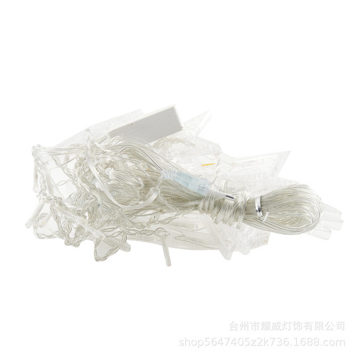 LED curtain lights star and moon lights net celebrity bedroom room decoration colorful lights string spring festival festival hanging star string lights