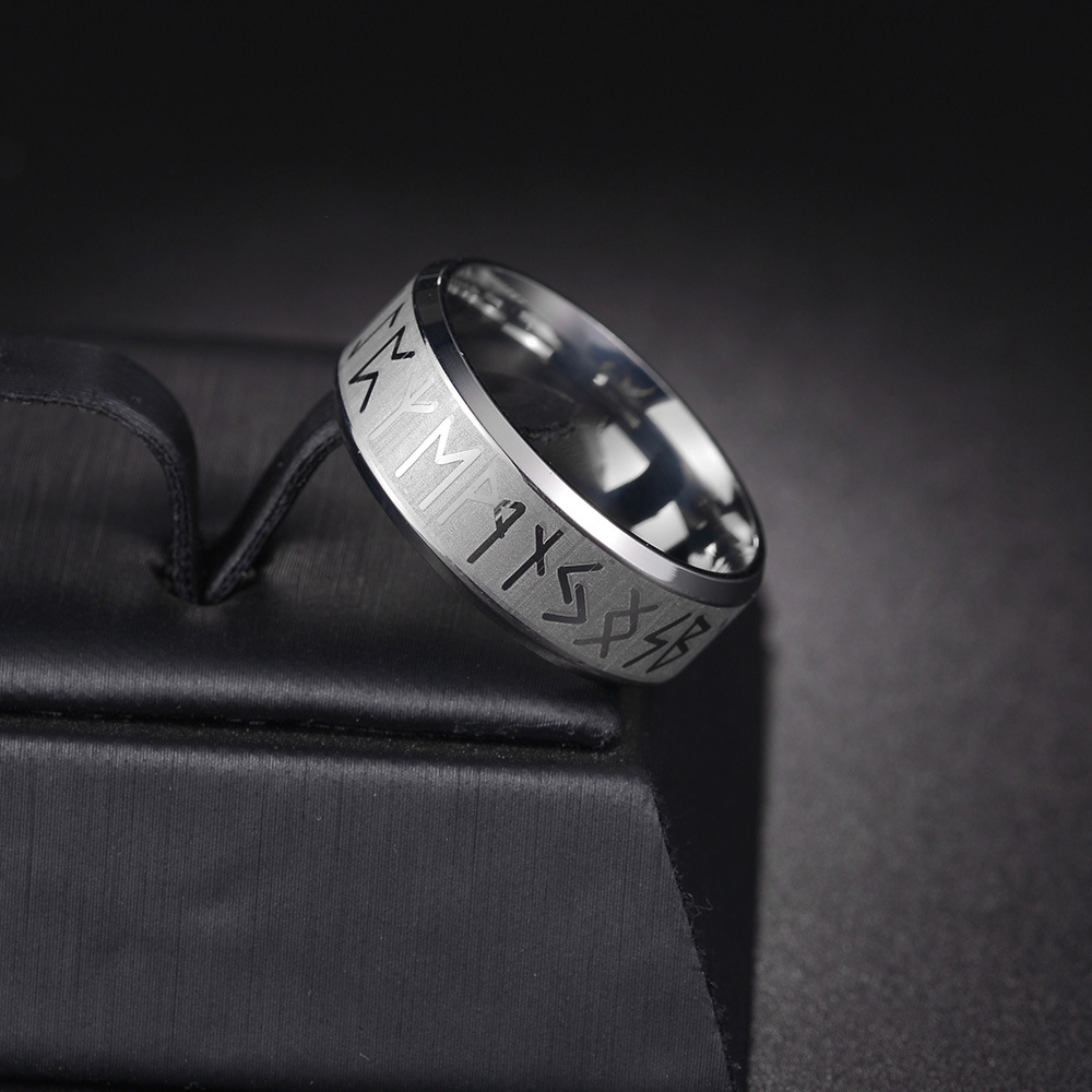 Holiday, Street Occasion 201 Stainless Steel Material Basic Modern Style Streetwear Geometric 201 Stainless Steel Plating Gold Plated Men'S Rings
