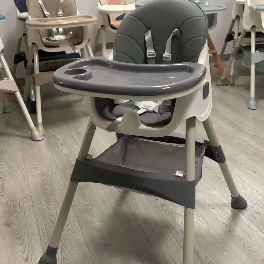 Dining Chair Portable Home Dining Chair Anti-Fall Anti-Rollover Dining Chair Foldable Baby Dining Table Chair Baby and Child Dining Chair