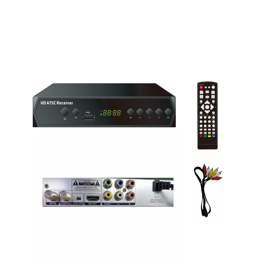 DVB Set Top Box DVB-T2 DVB T2 stb ATSC Estados Unidos México Canadá image 3