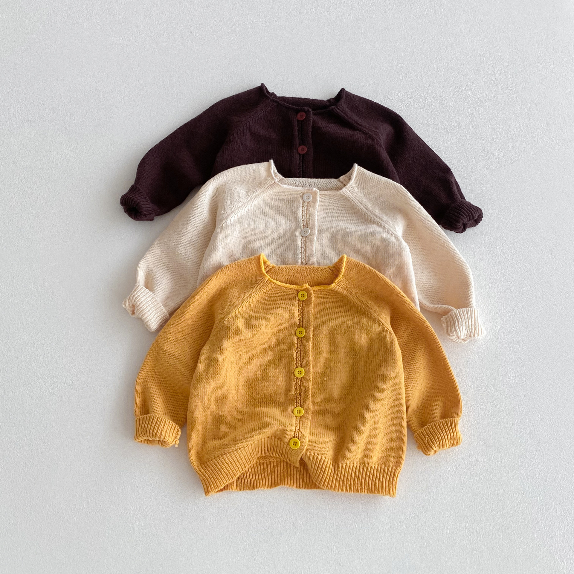 Autumn solid color sweater