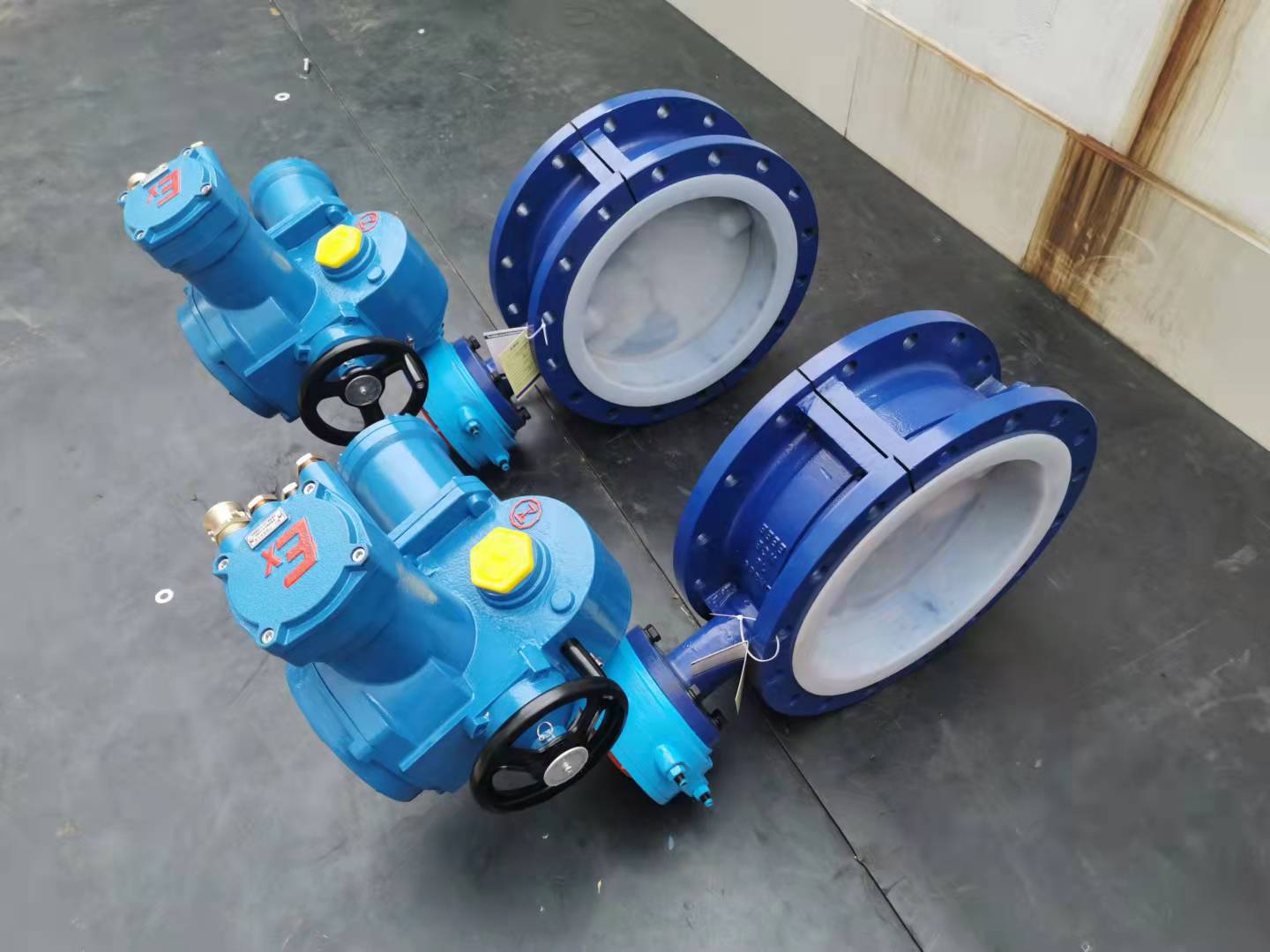 MKD941F-16Q-DN300矿用隔爆型瓦斯专用电动蝶阀 可就地远程操作