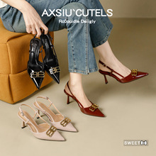 ���^��ЬŮ2026�����¿ʽ�ٴ���Ƥ���½��ٿۺ�Ճ��ż����߸�