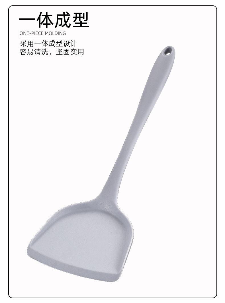 Silicone Spatula Spoon Set Non-stick Cookware Utensils Soup Spoon Cooking Shovel Kitchen Tools Home Kitchenware Accessories