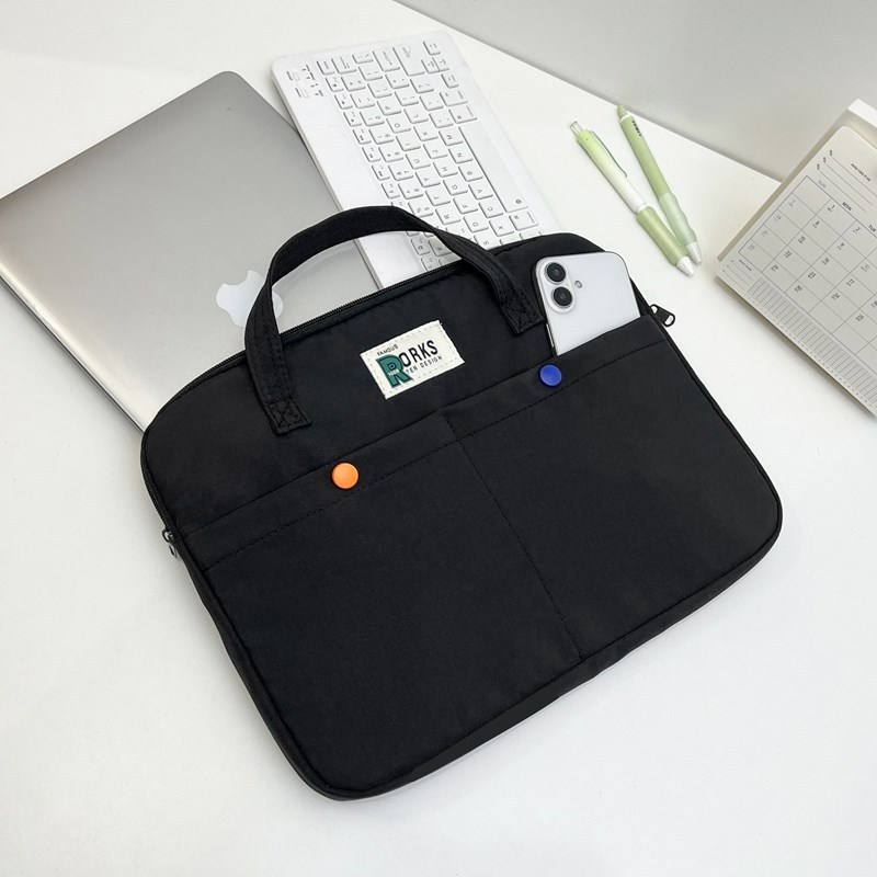 Bolsa de computadora negra
