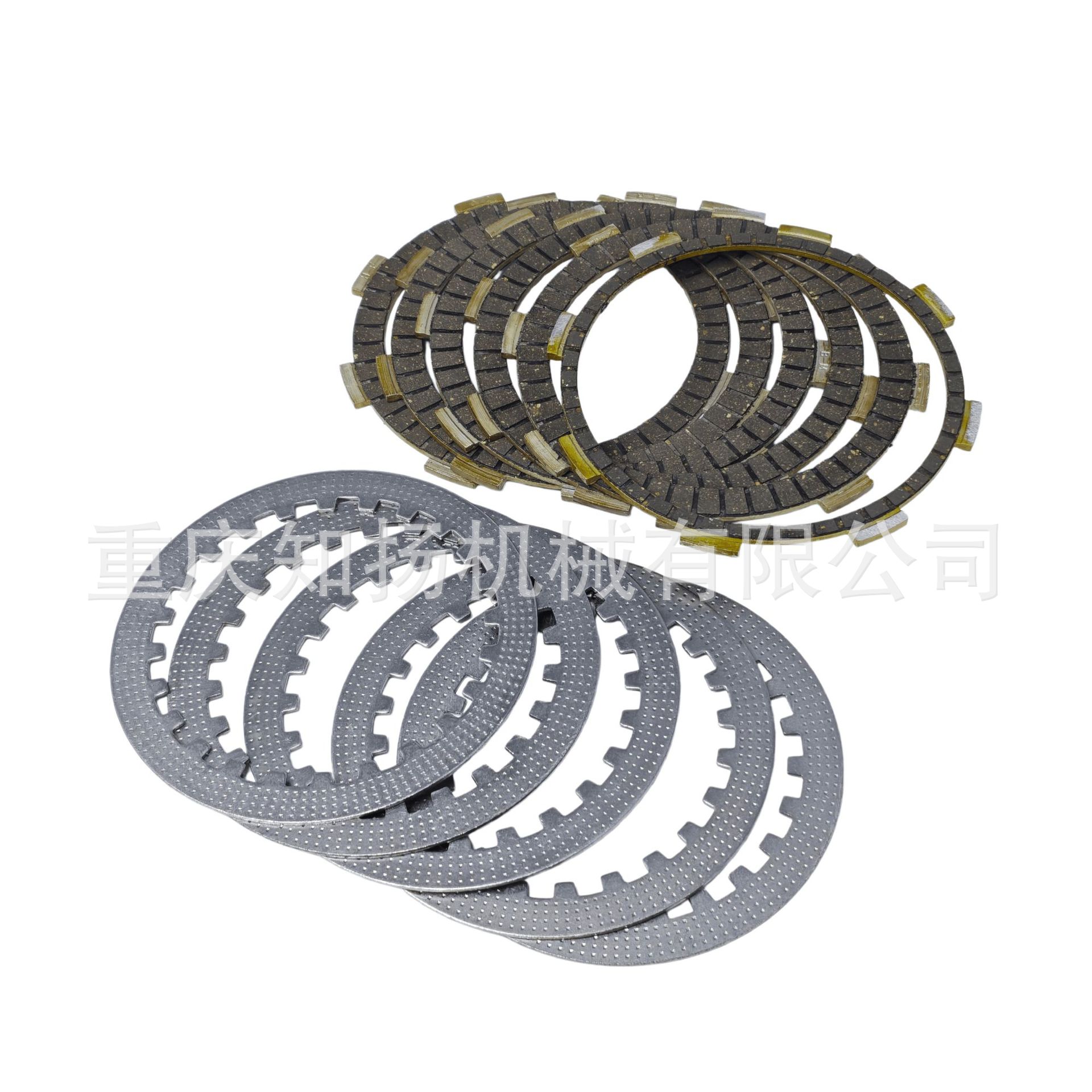 América del Sur África venta caliente BAJAJ NS200 placa de embrague de goma corcho placa de fricción de acero accesorios de motocicleta