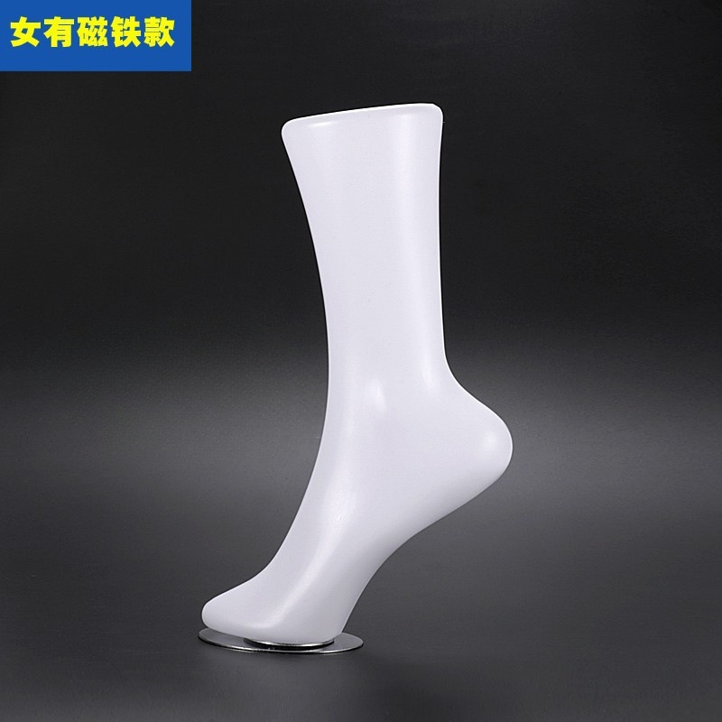 Modelo de molde de pie exhibición calcetines cortos calcetines calcetines accesorios calcetines tienda