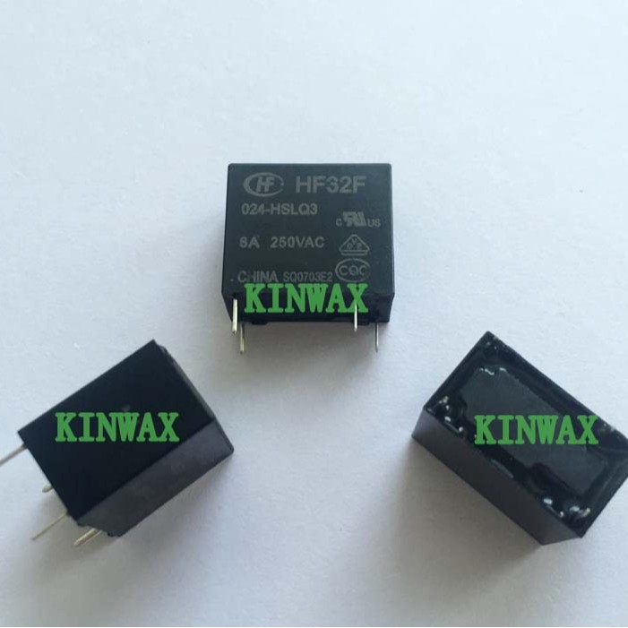 HF32F/018-HSLQ3 继电器4脚一组常开3A250VAC