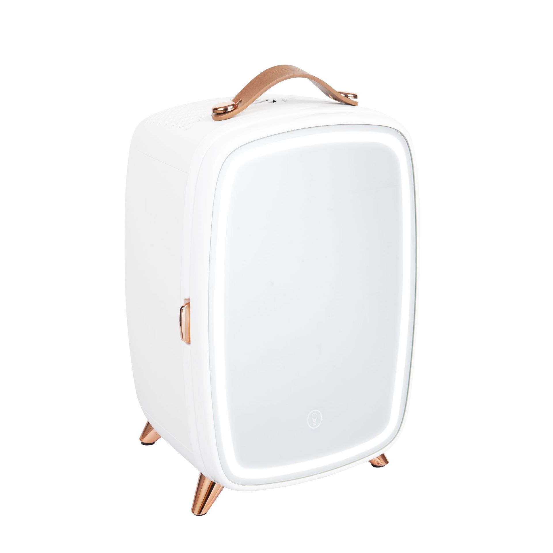 Wow 6L personalizado espejo LED refrigerador cosmético mini refrigerador de dormitorio doméstico refrigerador de belleza portátil