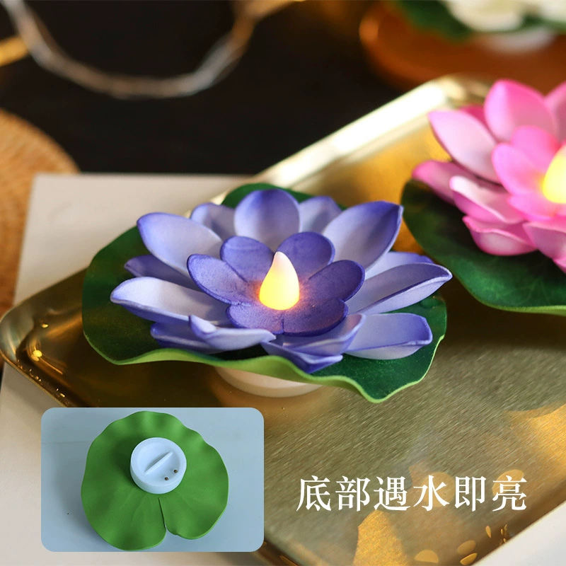 (Cross-border trading), candle, induction flashlight, pond decor